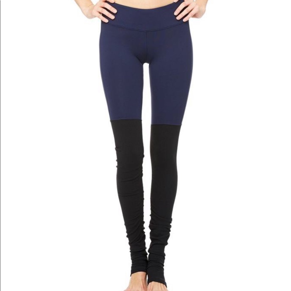Alo Navy/Black Goddess Legging